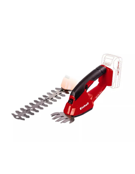 Einhell Ge-Cg 18 Li - Solo Akumulatorowe Nożyce Do Trawy 10 Cm 18 V Czarny, Czerwony