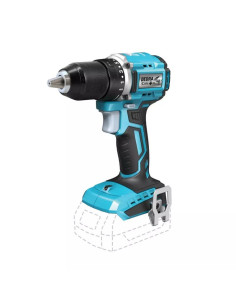 Wiertarko-Wkrętarka Bezszczotkowa 18V 0*Ah Sas+All 2