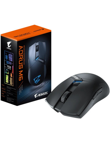 Gigabyte Aorus M6, Bezprzewodowa Mysz Do Gier, Optyczna Do 26000 Dpi