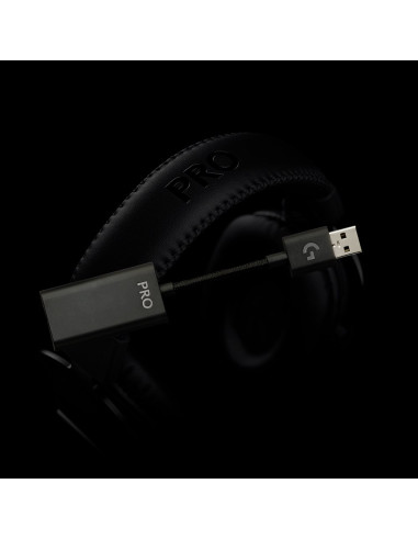 Logitech G Pro X Zestaw Słuchawkowy Przewodowa Opaska Na Głowę Gaming Czarny