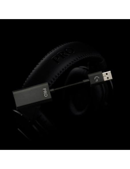 Logitech G Pro X Zestaw Słuchawkowy Przewodowa Opaska Na Głowę Gaming Czarny
