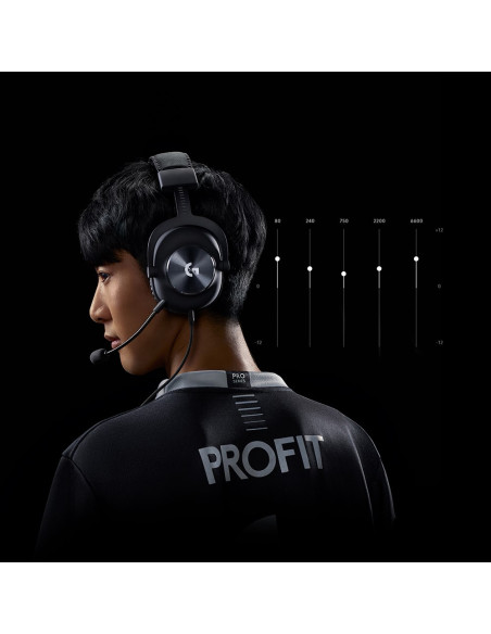 Logitech G Pro X Zestaw Słuchawkowy Przewodowa Opaska Na Głowę Gaming Czarny