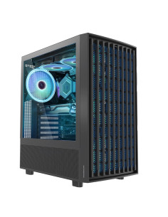 Modecom Obudowa Breeze Argb Flow Midi Usb Type -C Czarna