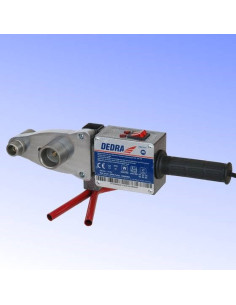 Dedra Zgrzewarka Do Rur Pcv 800W/1500W Walizka/Adaptory 20-63Mm 2