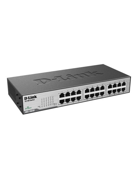 Des-1024D Fastethernet Switch/24X 10/100Mbit Rj45 Nway Desktop In