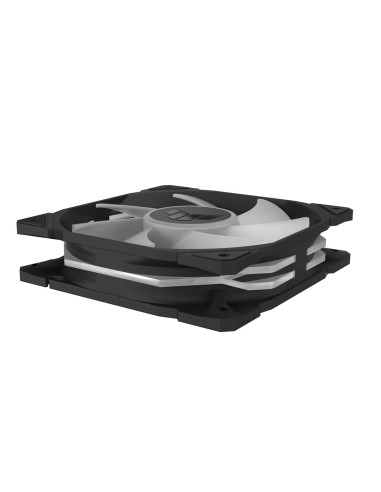 Asus Tuf Gaming Tr120 Argb 3In1 Black Obudowa Komputera Chłodnica Powietrza 12 Cm Czarny