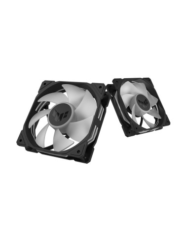 Asus Tuf Gaming Tr120 Argb 3In1 Black Obudowa Komputera Chłodnica Powietrza 12 Cm Czarny