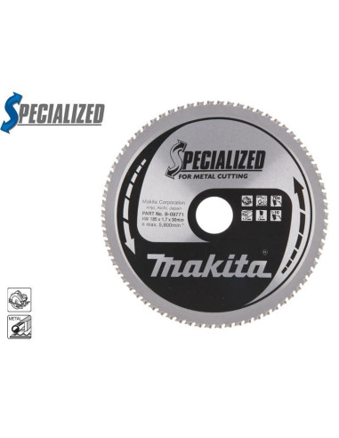 Makita Piła Tarczowa 185X30X70Z Specjalized Metal