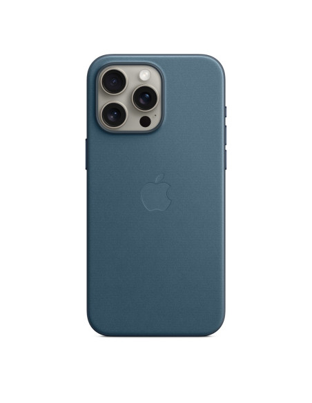 Etui Apple Iphone 15 Pro Max Feingewebe Z Magsafe Pazifikblau