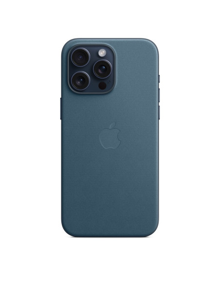 Etui Apple Iphone 15 Pro Max Feingewebe Z Magsafe Pazifikblau