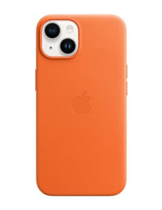 Etui Skórzane Apple Z Magsafe Orange, Do Iphone 14 Plus 2