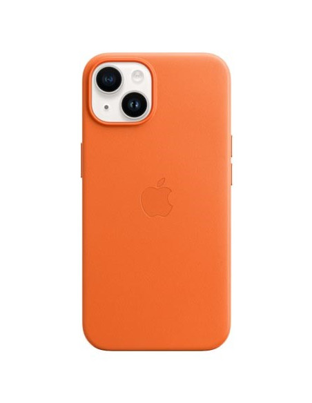 Etui Skórzane Apple Z Magsafe Orange, Do Iphone 14 Plus