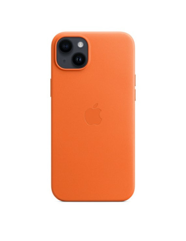 Etui Skórzane Apple Z Magsafe Orange, Do Iphone 14 Plus