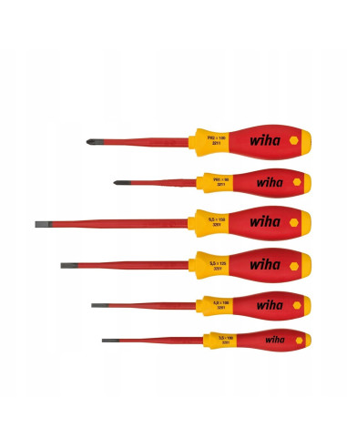 Zestaw Wkrętaków Softfinish Electric Slimfix Pł, Ph 6-Cz.