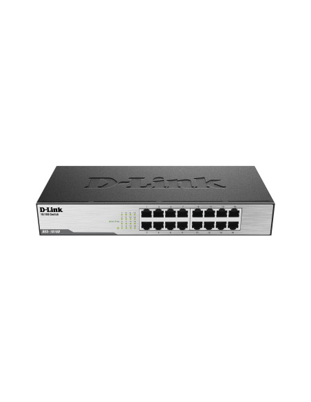 Des-1016D Fastethernet Switch/16X 10/100Mbit Rj45 Nway Desktop In