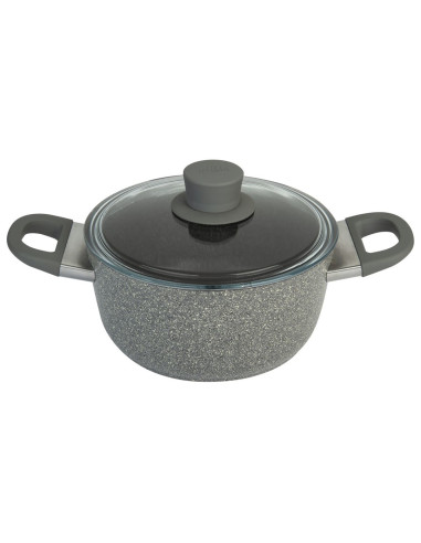Garnek Ballarini Murano Z Pokrywką Granitowy 20 Cm 75002-939-0