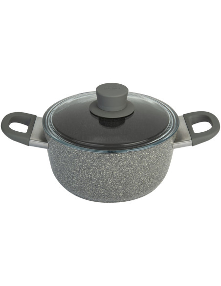 Garnek Ballarini Murano Z Pokrywką Granitowy 20 Cm 75002-939-0