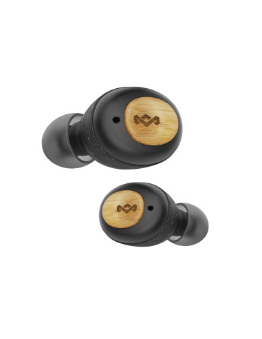 Marley True Wireless Earbuds Champion Built-In Microphone, Bluetooth, Black