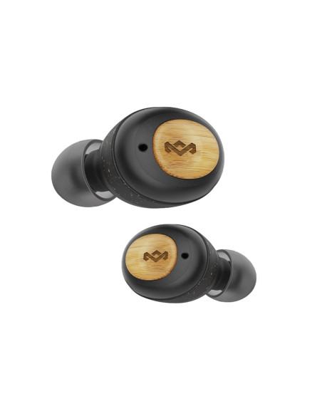 Marley True Wireless Earbuds Champion Built-In Microphone, Bluetooth, Black