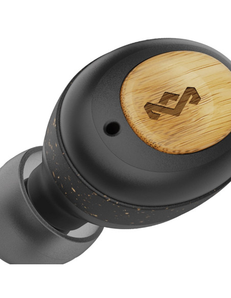 Marley True Wireless Earbuds Champion Built-In Microphone, Bluetooth, Black