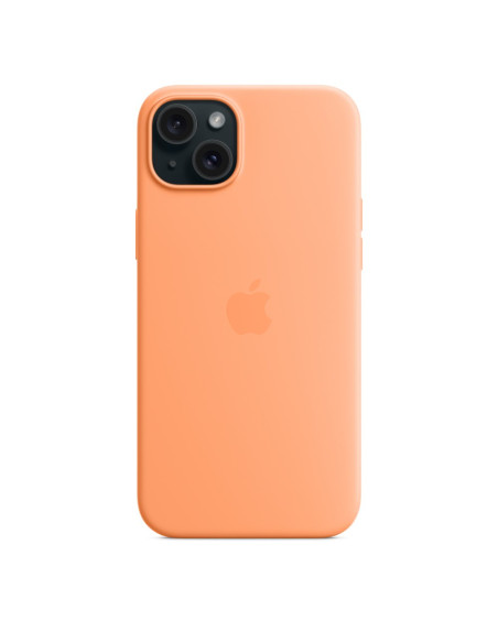 Etui Silikonowe Z Magsafe Sorbet Orange Iphone 15 Plus