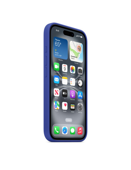 Etui Silikonowe Do Iphone'a 16 Z Magsafe - Ultramarine