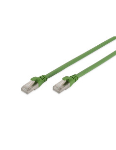 Kabel Krosowy (Patch Cord) Rj45-Rj45, Kat.6A, S/Ftp, Awg 26/7, Pur, 20M, Zielony