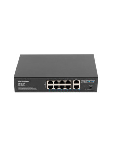 Lanberg Switch Poe+ Rack 10"/19" Rsfe-8P-2Ge-120