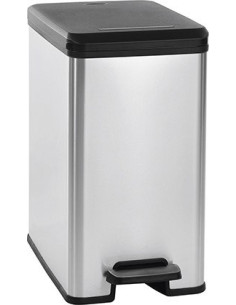 Curver Kosz Na Śmieci Slim Bin 25L   /Iml Metalizowany