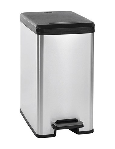 Curver Kosz Na Śmieci Slim Bin 25L   /Iml Metalizowany