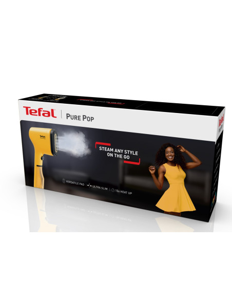 Tefal Pure Pop Dt2026 Ręczny Parowiec Do Ubrań 0,07 L 1300 W Żółty