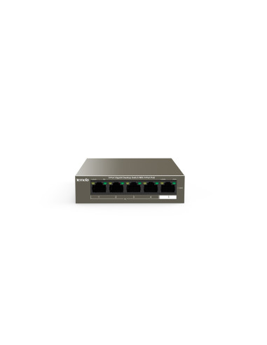 Switch Poe Tenda Teg1105P-4-63W (5X 10/100/1000Mbps)