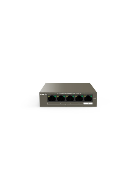 Switch Poe Tenda Teg1105P-4-63W (5X 10/100/1000Mbps)