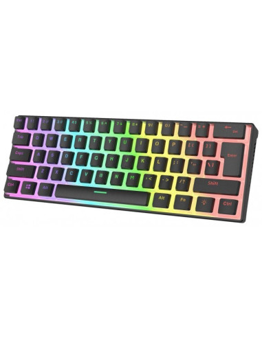 Przewodowa Klawiatura Mechaniczna - Rampage Radiant K11 Black Rgb