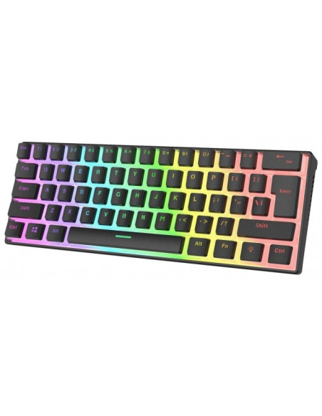 Przewodowa Klawiatura Mechaniczna - Rampage Radiant K11 Black Rgb