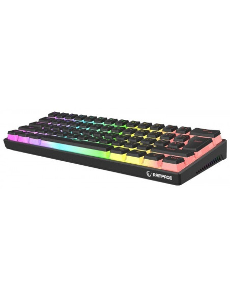 Przewodowa Klawiatura Mechaniczna - Rampage Radiant K11 Black Rgb