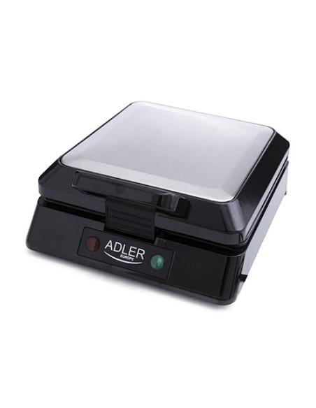Gofrownica Adler Ad 3036 (1500W  Kolor Srebrny)