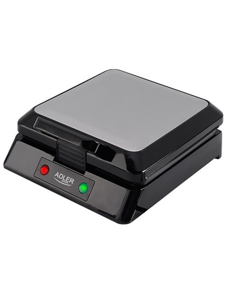 Gofrownica Adler Ad 3036 (1500W  Kolor Srebrny)