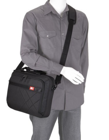 Case Logic Dlc-115 Black 39,6 Cm (15.6") Obudowa Na Messenger Czarny