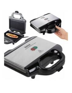 Tefal Sm1572 Toster 700 W Czarny, Stal Nierdzewna 2