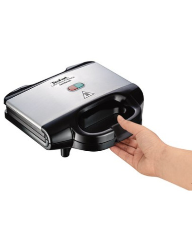 Tefal Sm1572 Toster 700 W Czarny, Stal Nierdzewna