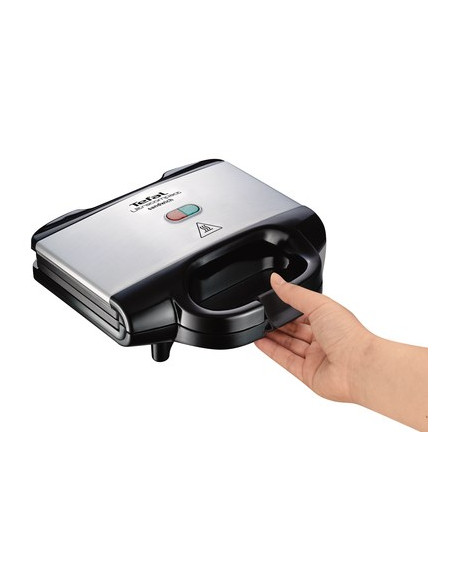 Tefal Sm1572 Toster 700 W Czarny, Stal Nierdzewna
