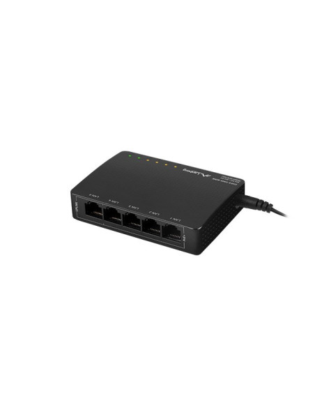 Lanberg Switch Poe Dsp3-1005-60W (5-Port, 1Gb/S)