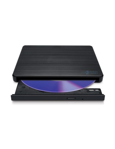 Hitachi-Lg Slim Portable Dvd-Writer Dysk Optyczny Dvd±Rw Czarny