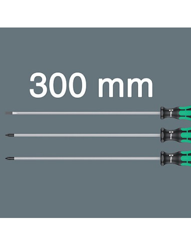 Zestaw Wkrętaków Kraftform Z Trzpieniem 300 Mm, 3 Części