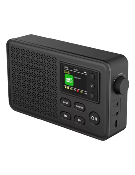 Denver Dab-57 Radio Przenośny Czarny