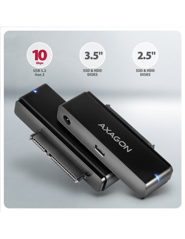 Axagon Nicht Kategorisiert Adapter Sata