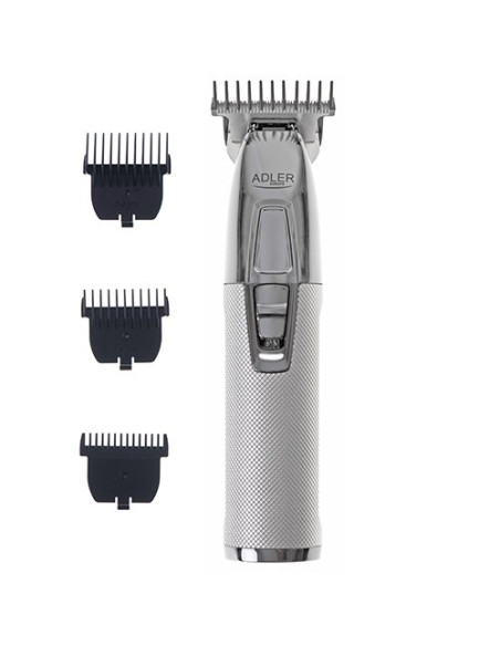 Adler Ad 2836S Trymer Do Brody Bateria 4 6 Mm Srebrny