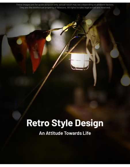 Lampa Kempingowa Nitecore Lr40 Zielona - 100 Lumenów