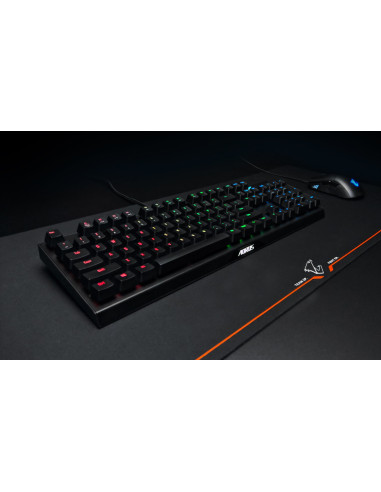 Gigabyte Amp900 Podkładka Dla Graczy Czarny, Pomarańczowy